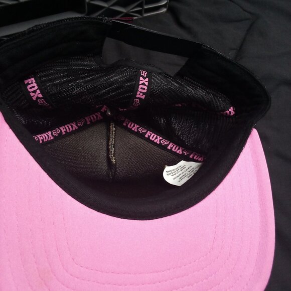 Deadstock Fox Racing Mesh Snap Trucker Hat Cap - Picture 6 of 7